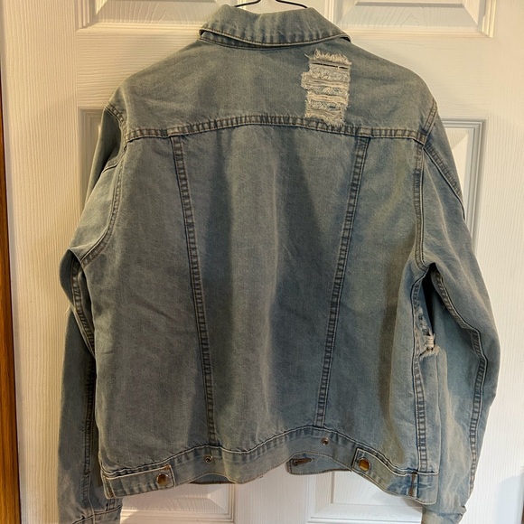 Design lab denim patched jacket - Picture 2 of 3
